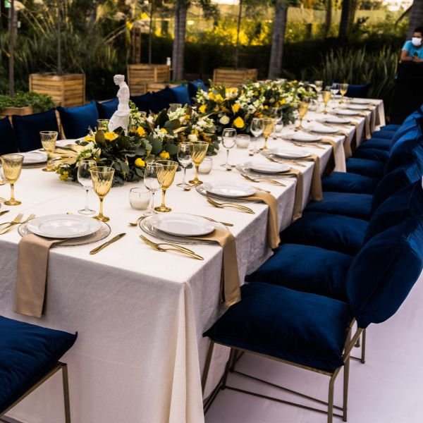Party tables and chairs